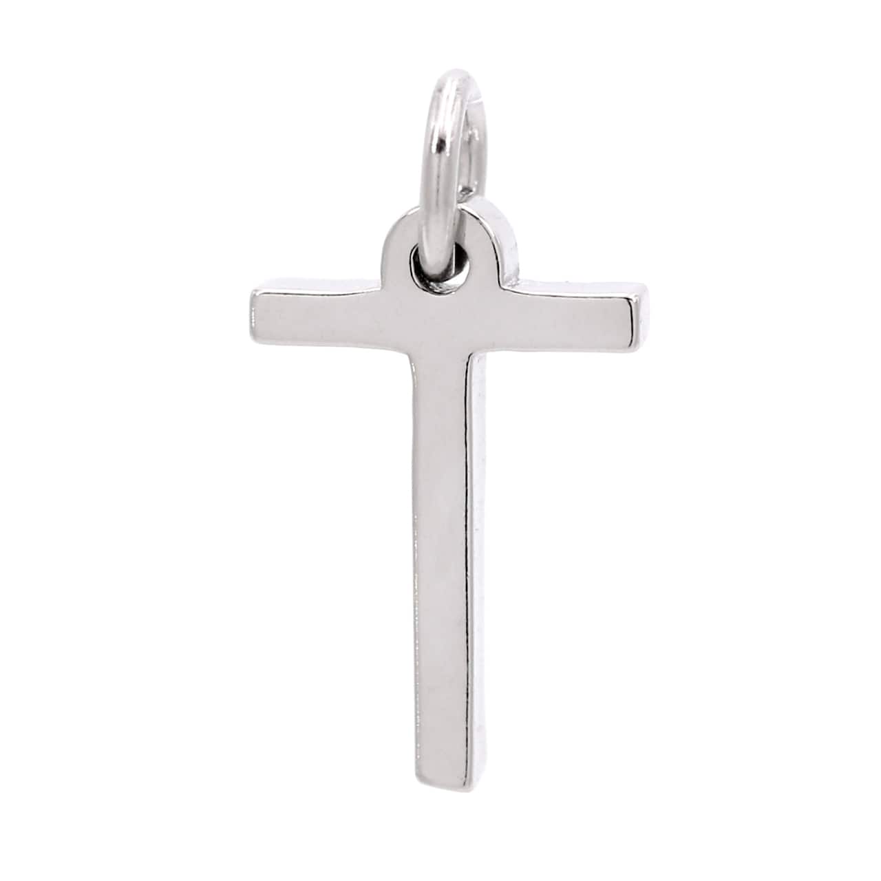 12 Pack: Sterling Silver Alphabet Charm by Bead Landing™